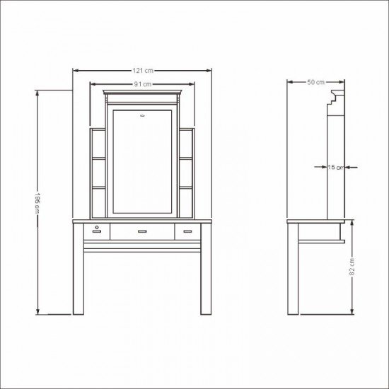 Frizetavas konsole DIR Kapuka