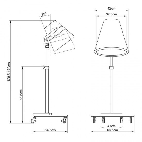 Matu fēns ar pārsegu DIR Orion