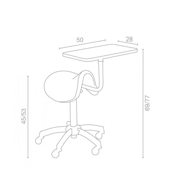 Meistara krēsls Medical and Beauty Rodeo Manicure
