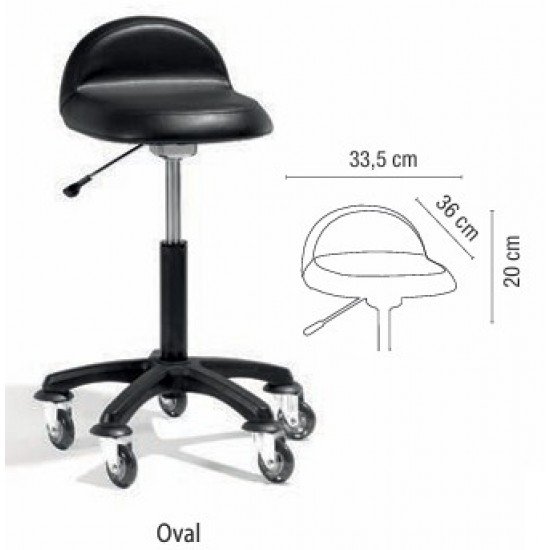 Meistara krēsls Sibel Classic Oval