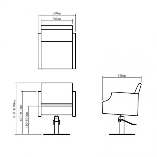 Frizieru krēsls DIR Devon