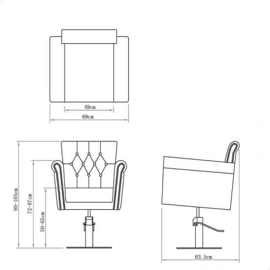 Парикмахерское кресло DIR Lion II