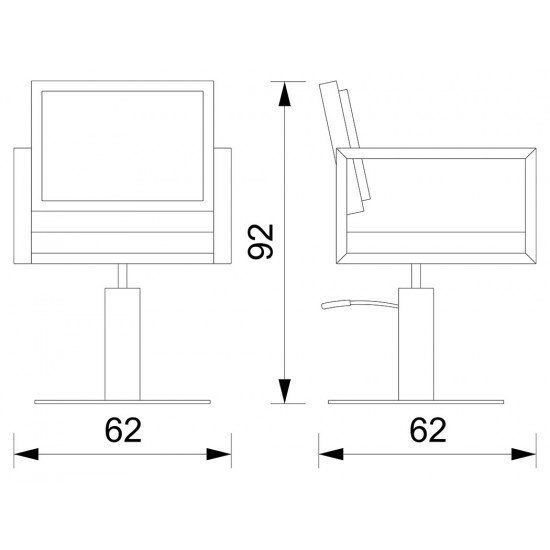Парикмахерское кресло Vezzosi Industrial