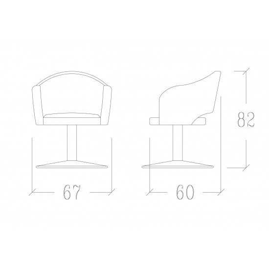 Frizieru krēsls Vezzosi Oxford