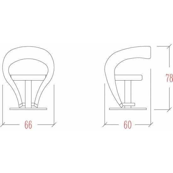 Frizieru krēsls Vezzosi S Krēsls