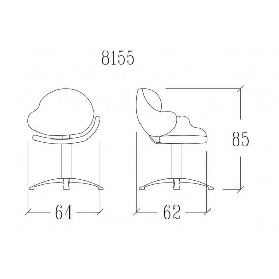 Парикмахерское кресло Vezzosi Uma