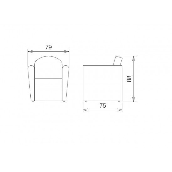 Uzgaidāmā krēsls Vezzosi Royal