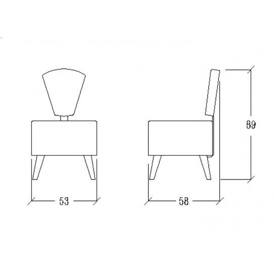 Кресло для зоны ожидания Vezzosi Star