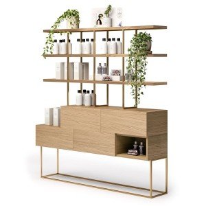 Recepcijas ekspozīcijas plaukti Vezzosi Expo Flora