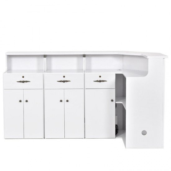 Recepcijas lete DIR Valencia ar LED apgaismojumu