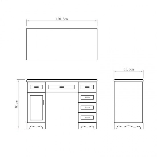 Маникюрный стол DIR Paris
