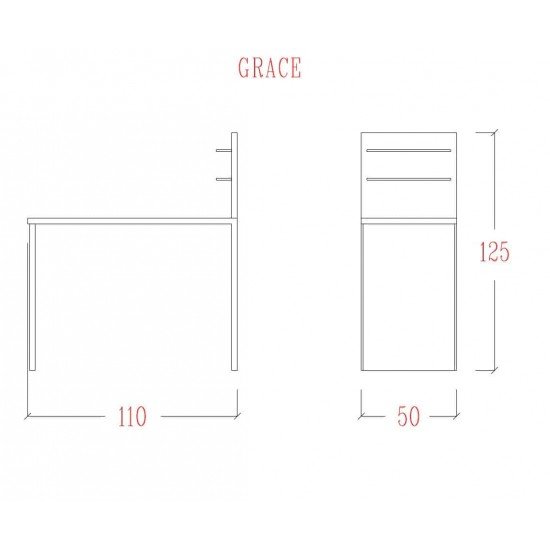 Маникюрный стол Vezzosi Grace Plus