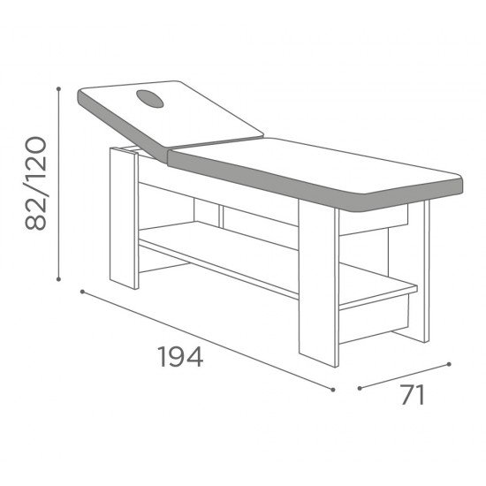 Массажная кровать Medical and Beauty Karma