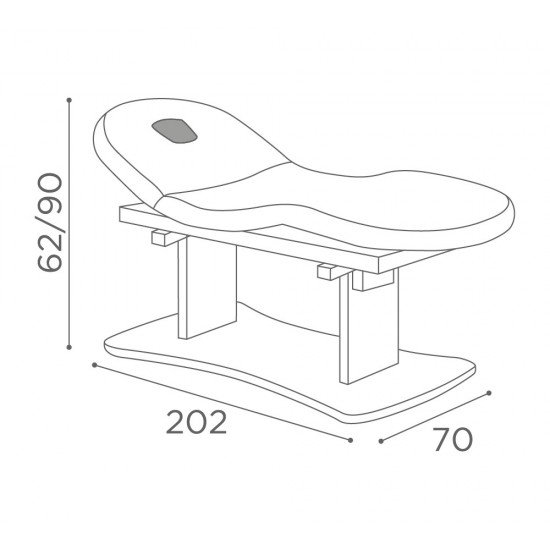 Masāžas galds Medical and Beauty Lotus 