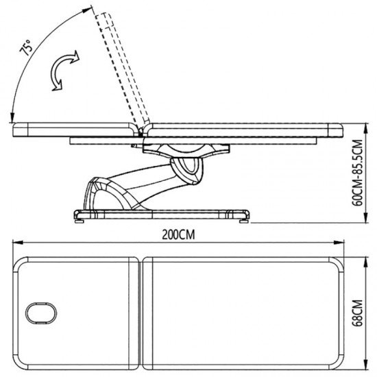 Медицинская спа кровать DIR Serenity