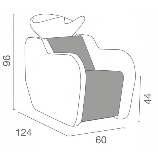 Frizieru izlietne Luca Rossini Gilda