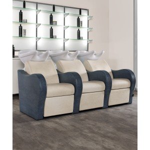 Frizētava izlietne trīskārša Salon Ambience Luxury