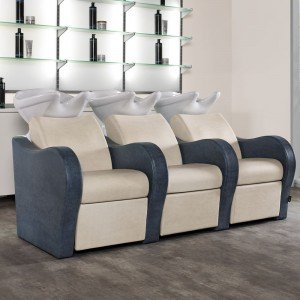 Frizētava izlietne trīskārša Salon Ambience Luxury