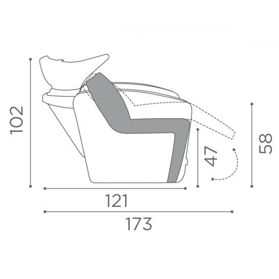 Мойка для парикмахерской Salon Ambience Sublime