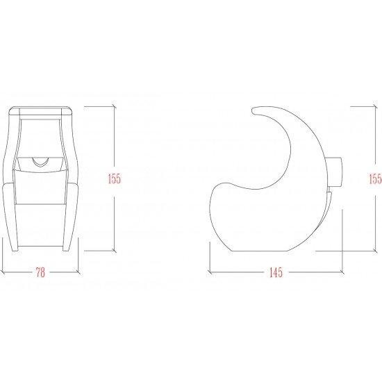 Frizieru izlietne Vezzosi Supersonik Colour