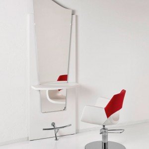 Парикмахерское зеркало Luca Rossini Venezia белый LED