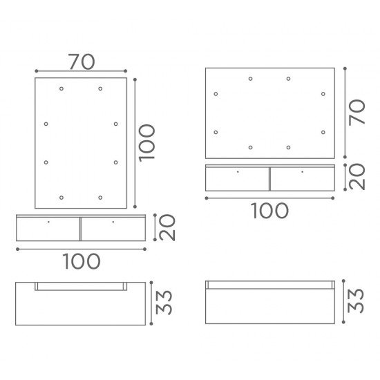 Grima spogulis Medical and Beauty Las Vegas