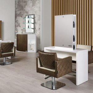 Frizieru spogulis Brooklyn - divpusējs