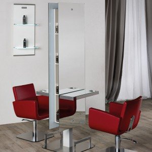 Зеркало парикмахерское двустороннее Salon Ambience Lunar