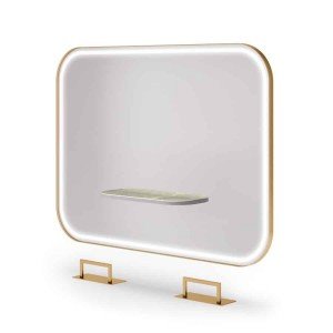 Парикмахерское зеркало Vezzosi Fancy 4110 M для двух рабочих мест