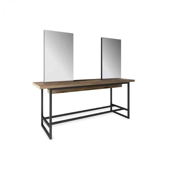 Divpusējs frizieru spogulis Vezzosi Industrial Island