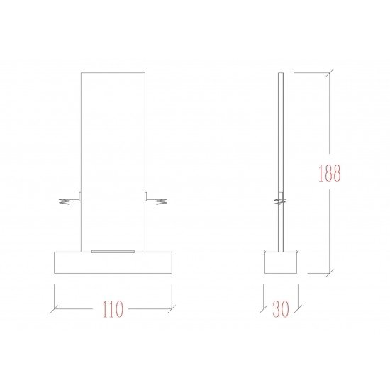 Парикмахерское зеркало двустороннее Vezzosi Natural Double