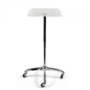 Frizētavas ratiņi Sibel Escort square white