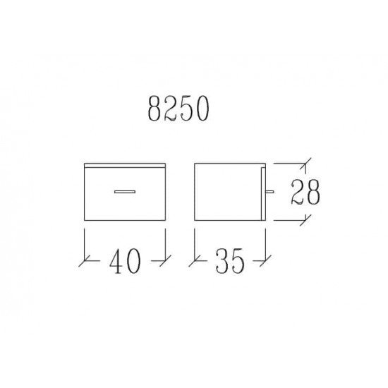 Frizētavas skapis Vezzosi Style