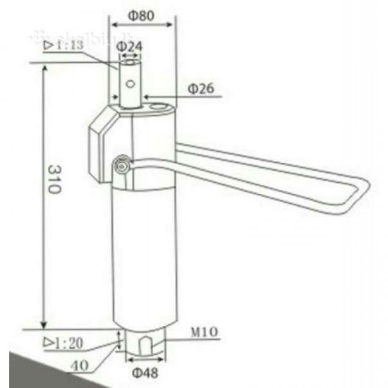Hidraulika frizieru krēslam H-003